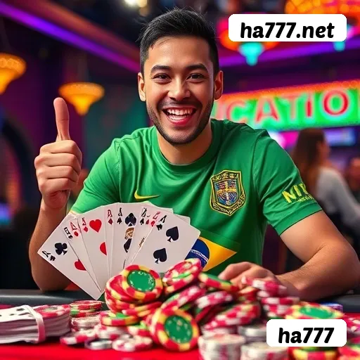 Aplicativo móvel ha777 para iOS e Android